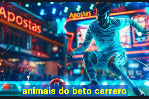 animais do beto carrero